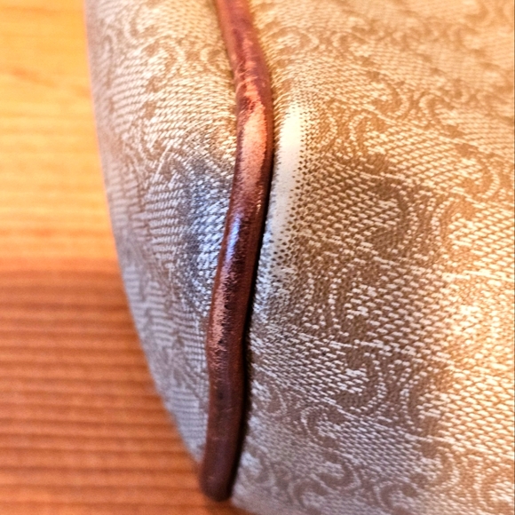 Celine Clutch Tan Leather 12"w 9-1/4"L - Picture 7 of 13